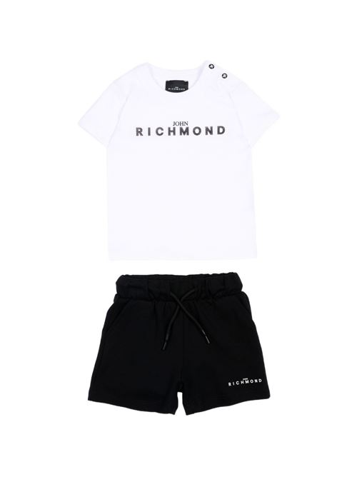 Completo bambino Richmond Junior bianco e nero RICHMOND Junior | RIP26006CJGKFWHITEBLK